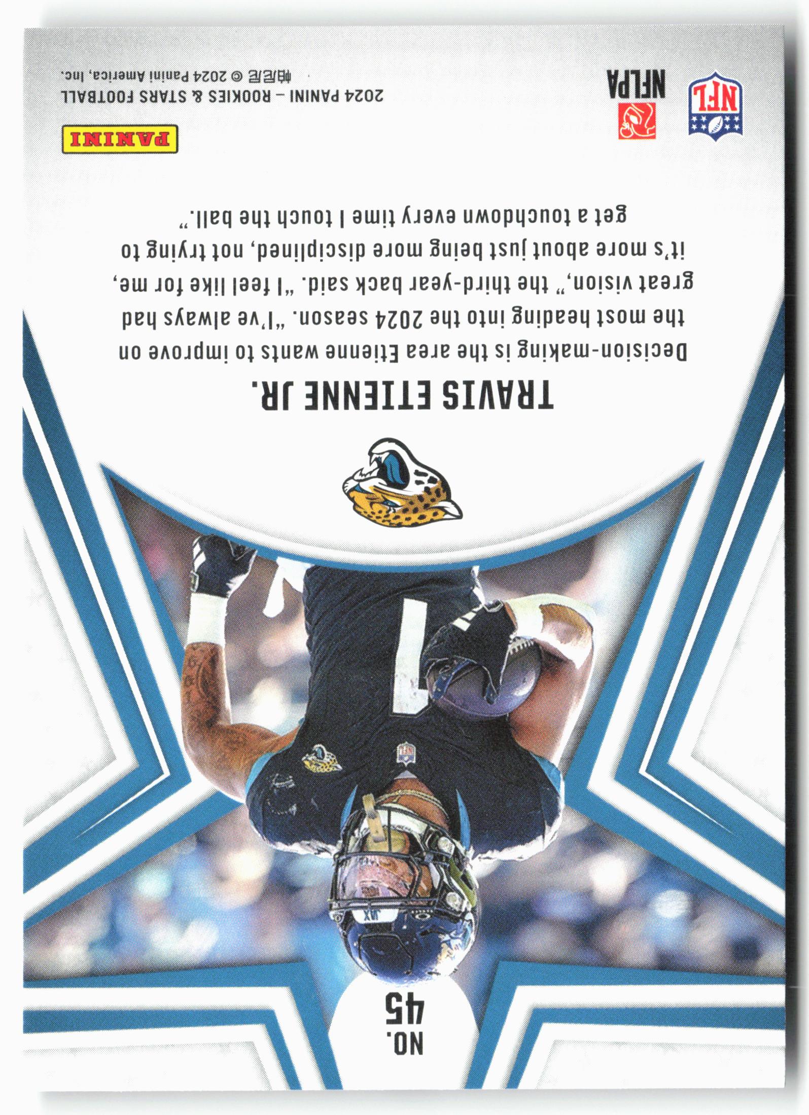 2024 Panini Rookies & Stars #45 Travis Etienne Jr.