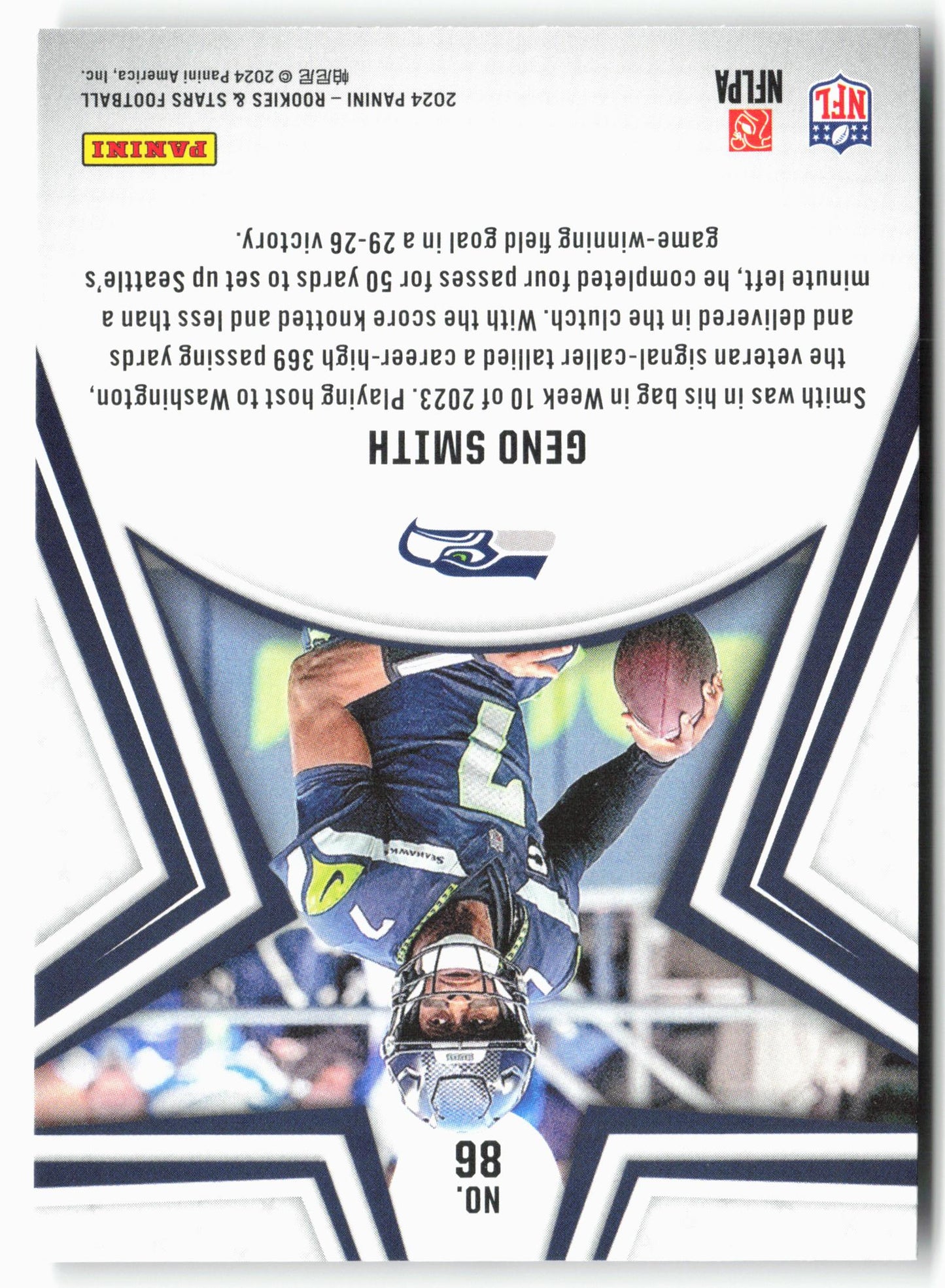 2024 Panini Rookies & Stars #86 Geno Smith