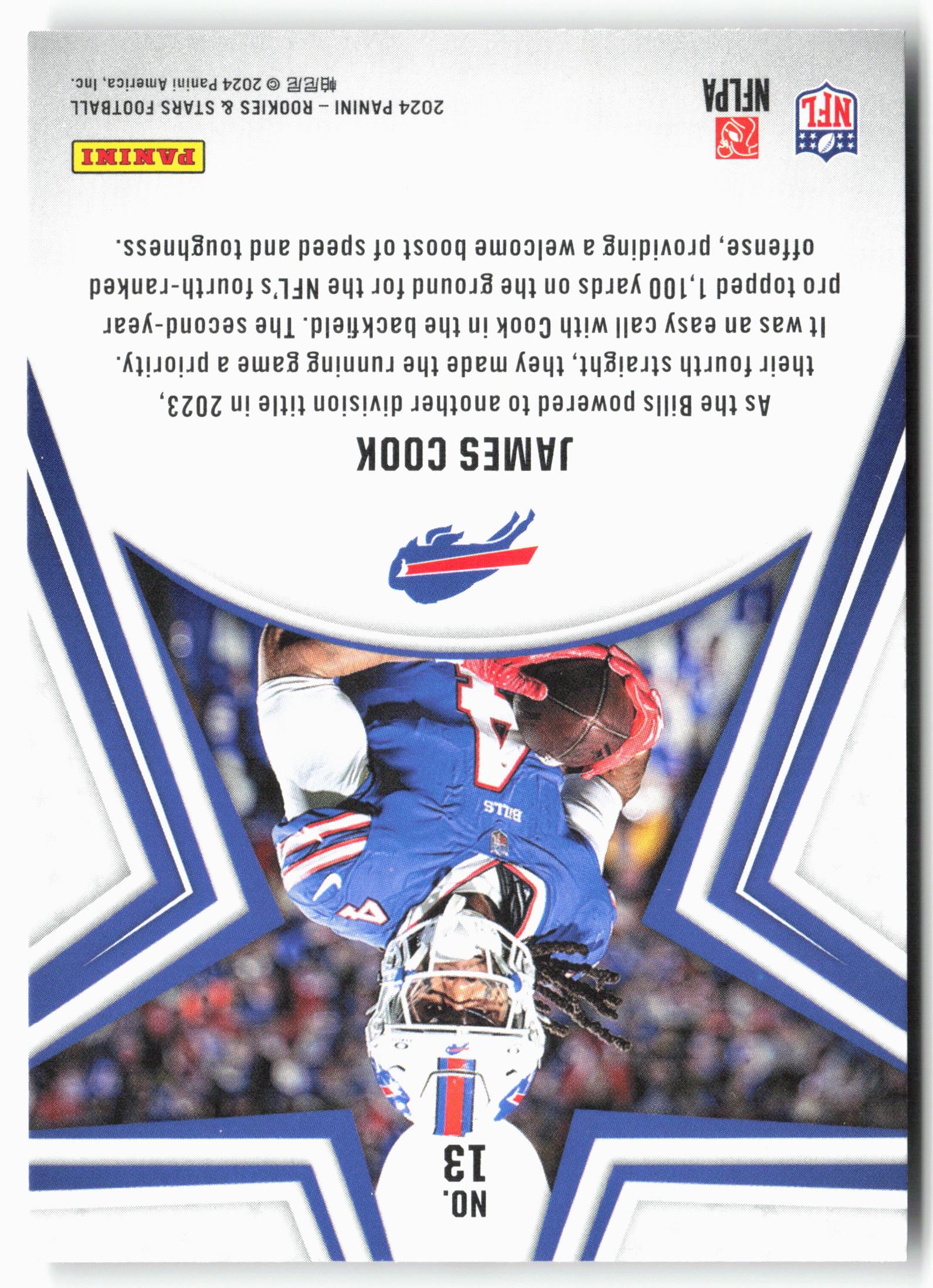 2024 Panini Rookies & Stars #13 James Cook