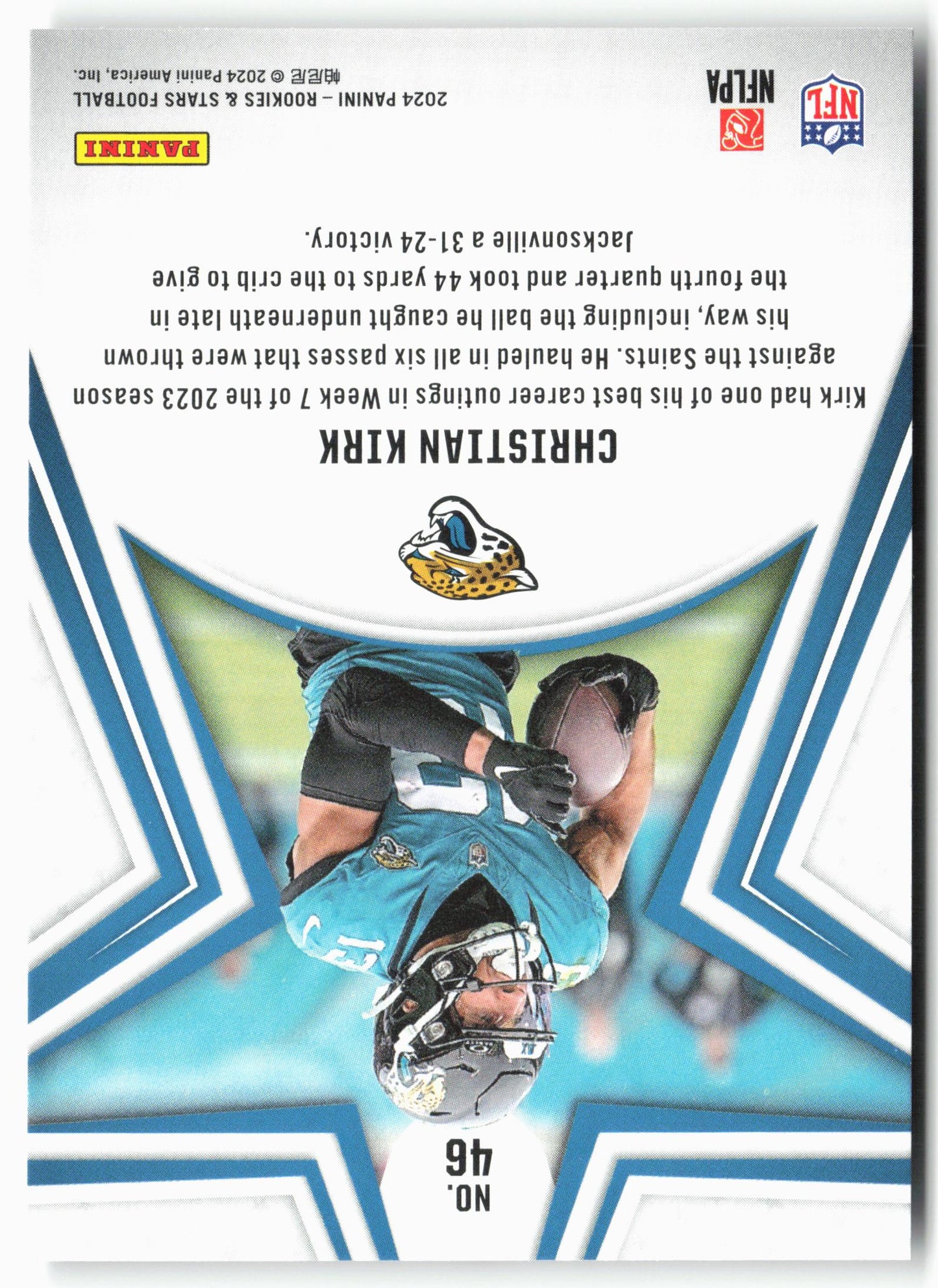 2024 Panini Rookies & Stars #46 Christian Kirk