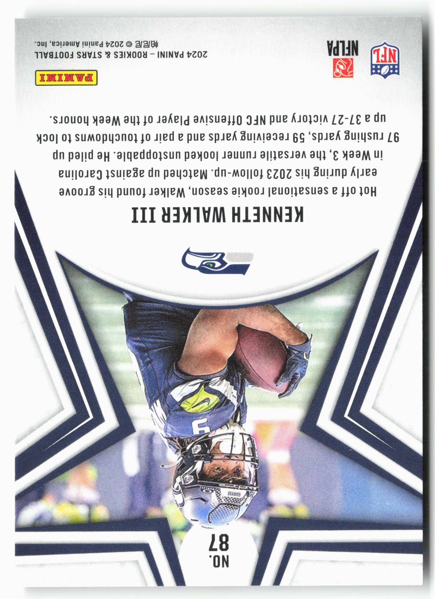 2024 Panini Rookies & Stars #87 Kenneth Walker III
