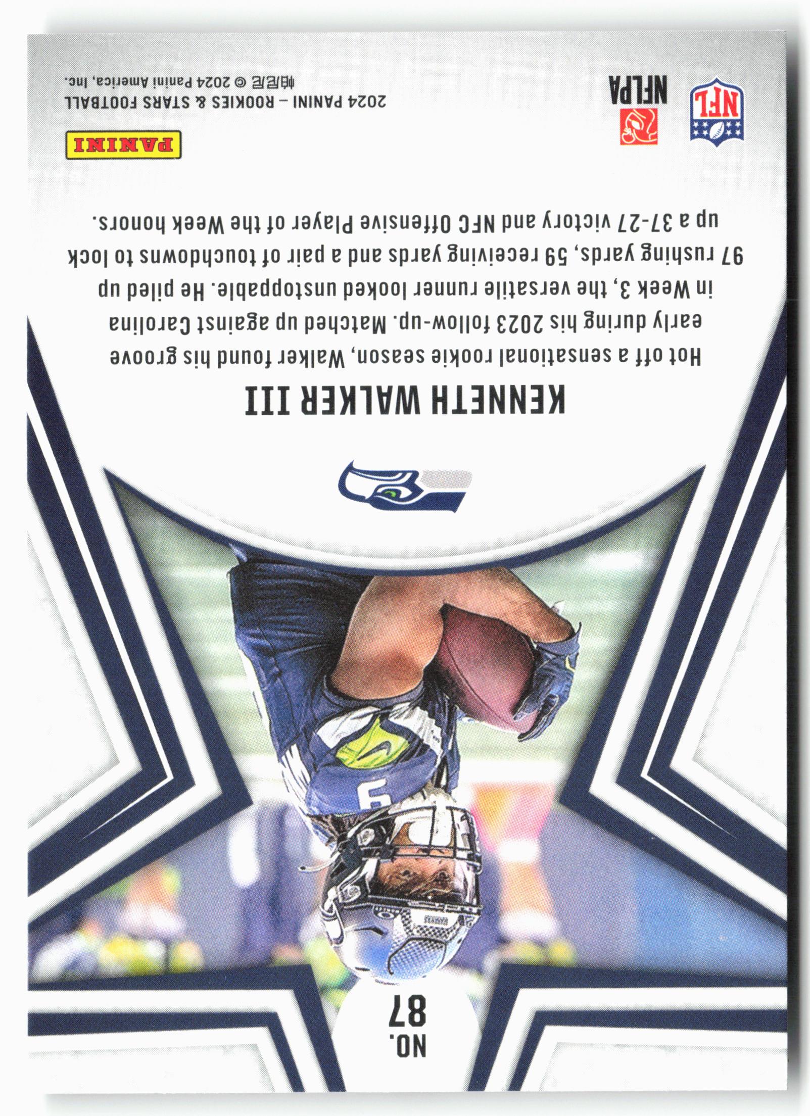 2024 Panini Rookies & Stars #87 Kenneth Walker III