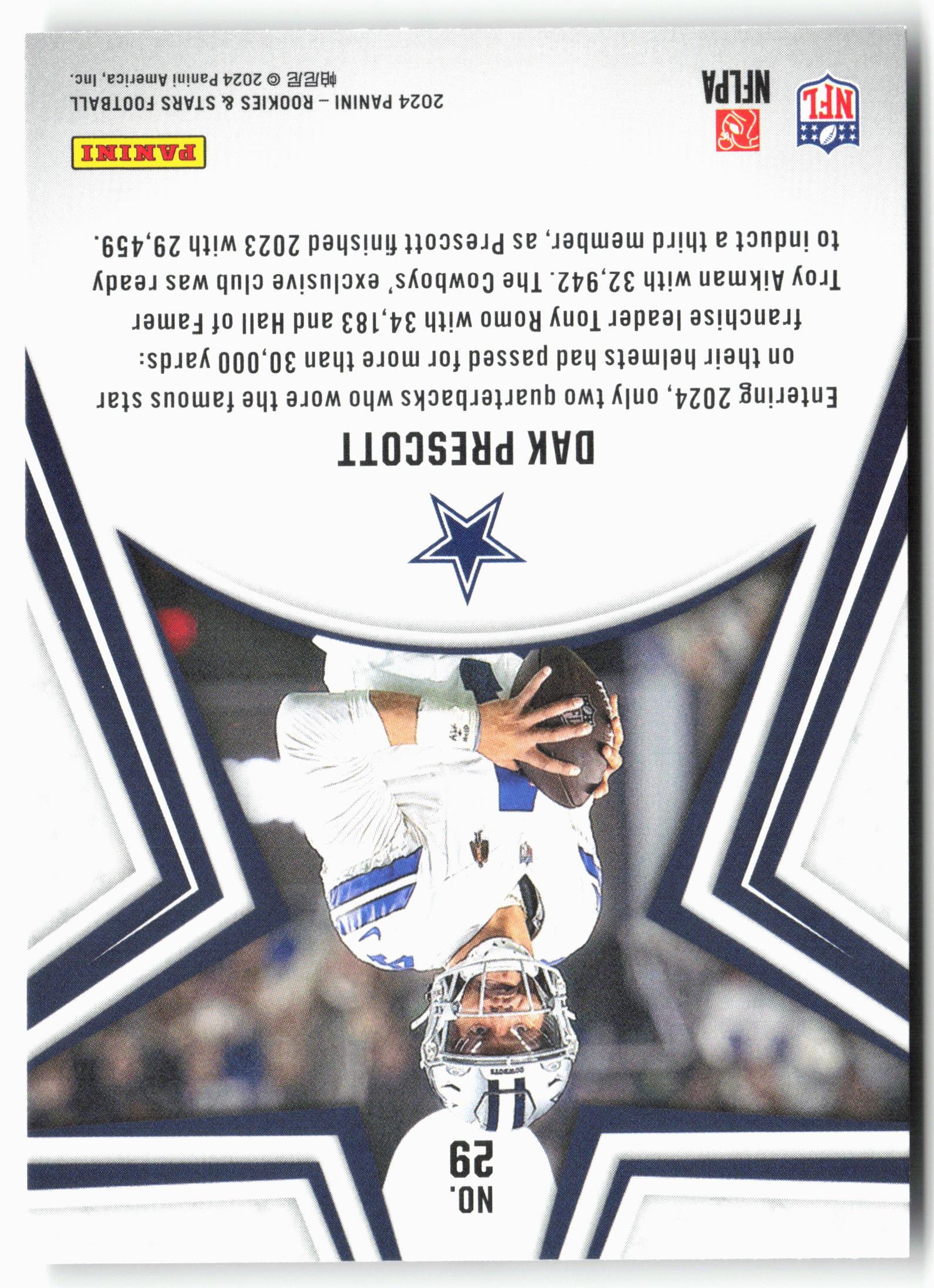 2024 Panini Rookies & Stars #29 Dak Prescott