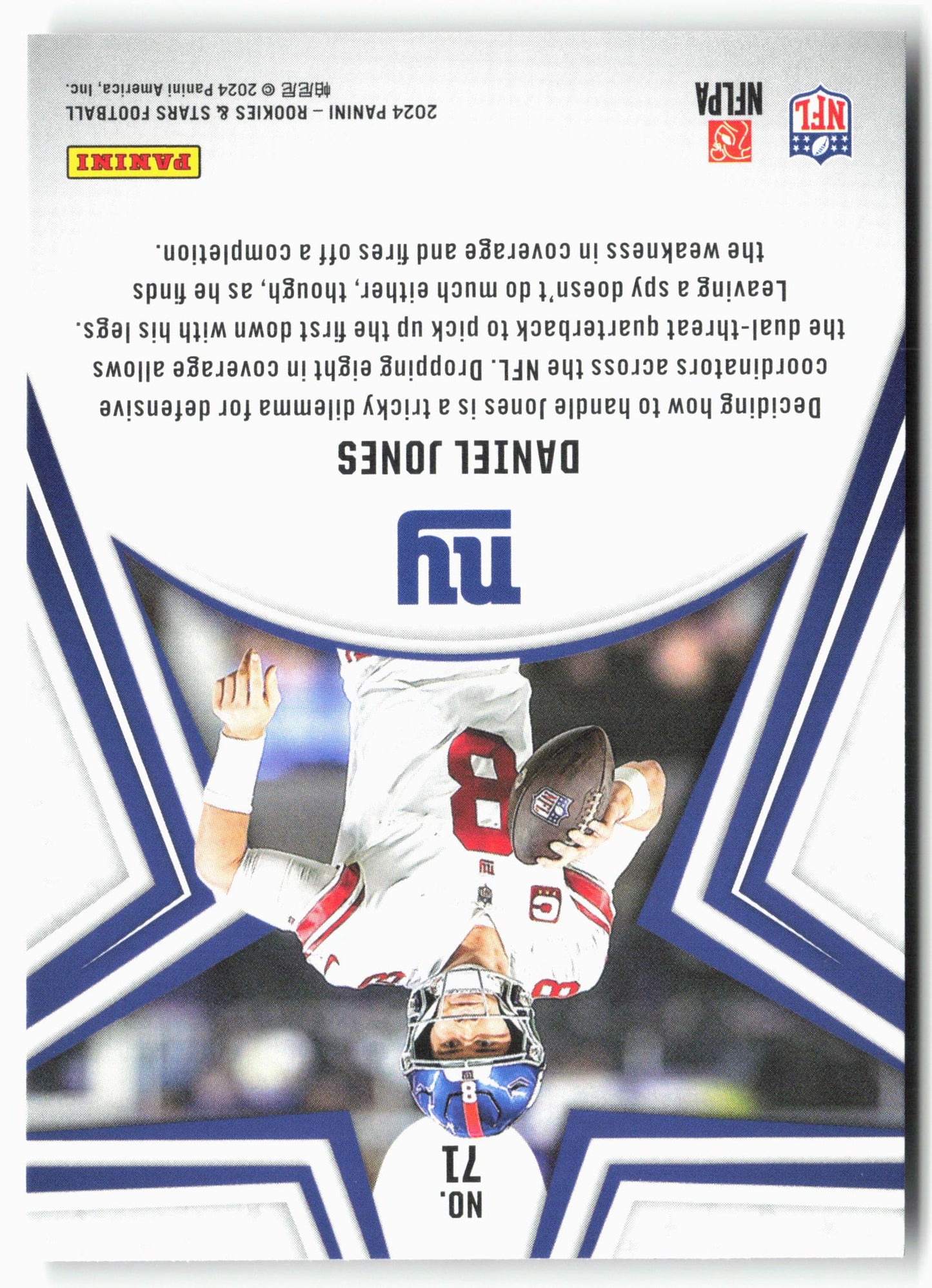 2024 Panini Rookies & Stars #71 Daniel Jones