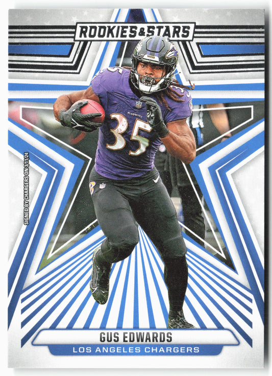 2024 Panini Rookies & Stars #55 Gus Edwards