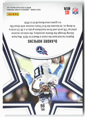 
2024 Panini Rookies & Stars #96 DeAndre Hopkins