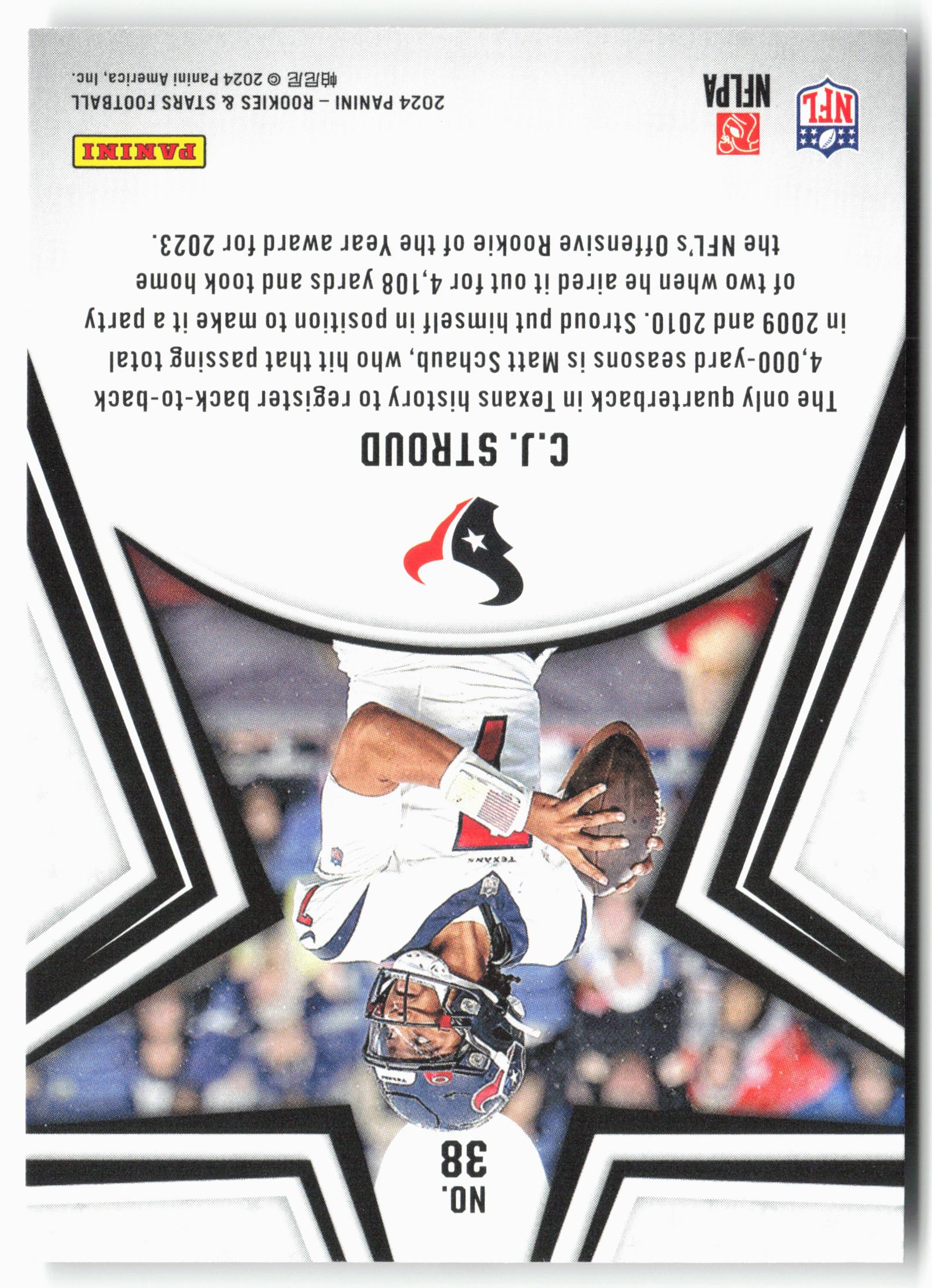 2024 Panini Rookies & Stars #38 C.J. Stroud