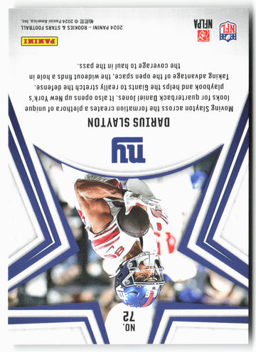 
2024 Panini Rookies & Stars #72 Darius Slayton
