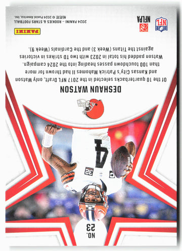 
2024 Panini Rookies & Stars #23 Deshaun Watson