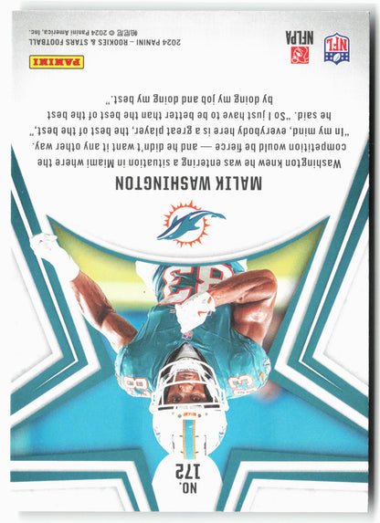 2024 Panini Rookies & Stars #172 Malik Washington