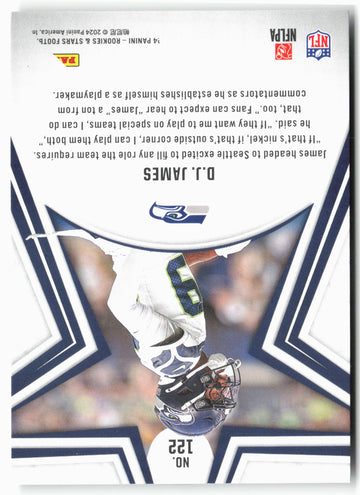 
2024 Panini Rookies & Stars #122 D.J. James