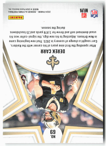 
2024 Panini Rookies & Stars #69 Derek Carr