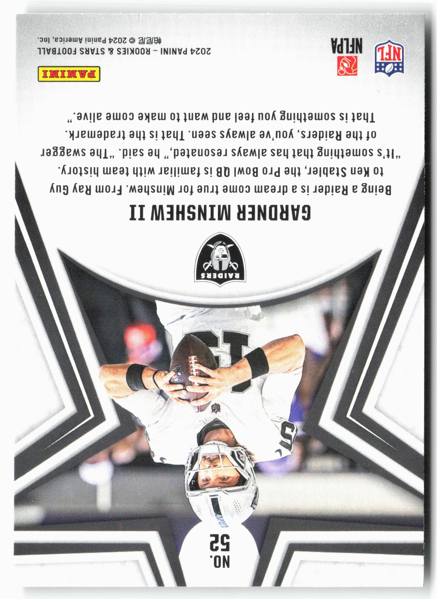 2024 Panini Rookies & Stars #52 Gardner Minshew II