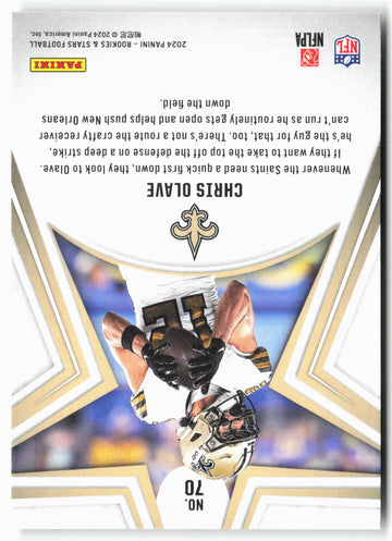 
2024 Panini Rookies & Stars #70 Chris Olave