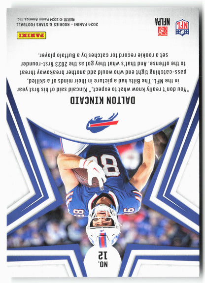 2024 Panini Rookies & Stars #12 Dalton Kincaid