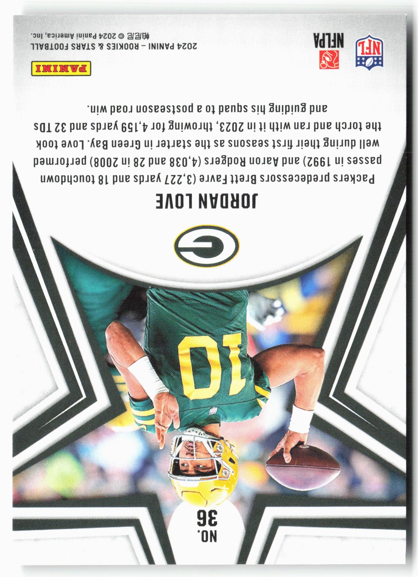 2024 Panini Rookies & Stars #36 Jordan Love