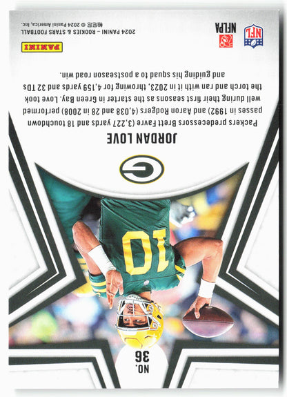 2024 Panini Rookies & Stars #36 Jordan Love