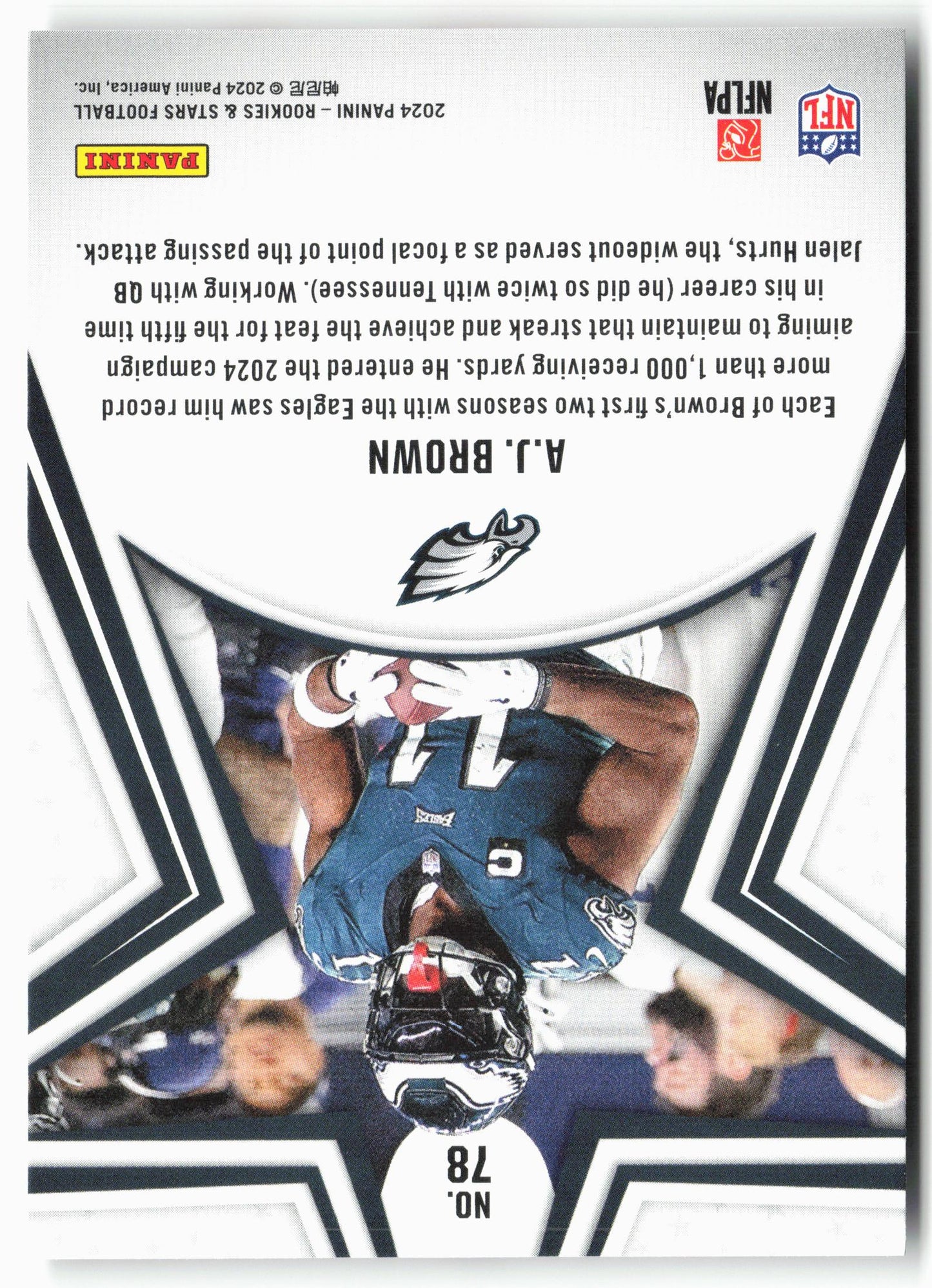2024 Panini Rookies & Stars #78 A.J. Brown
