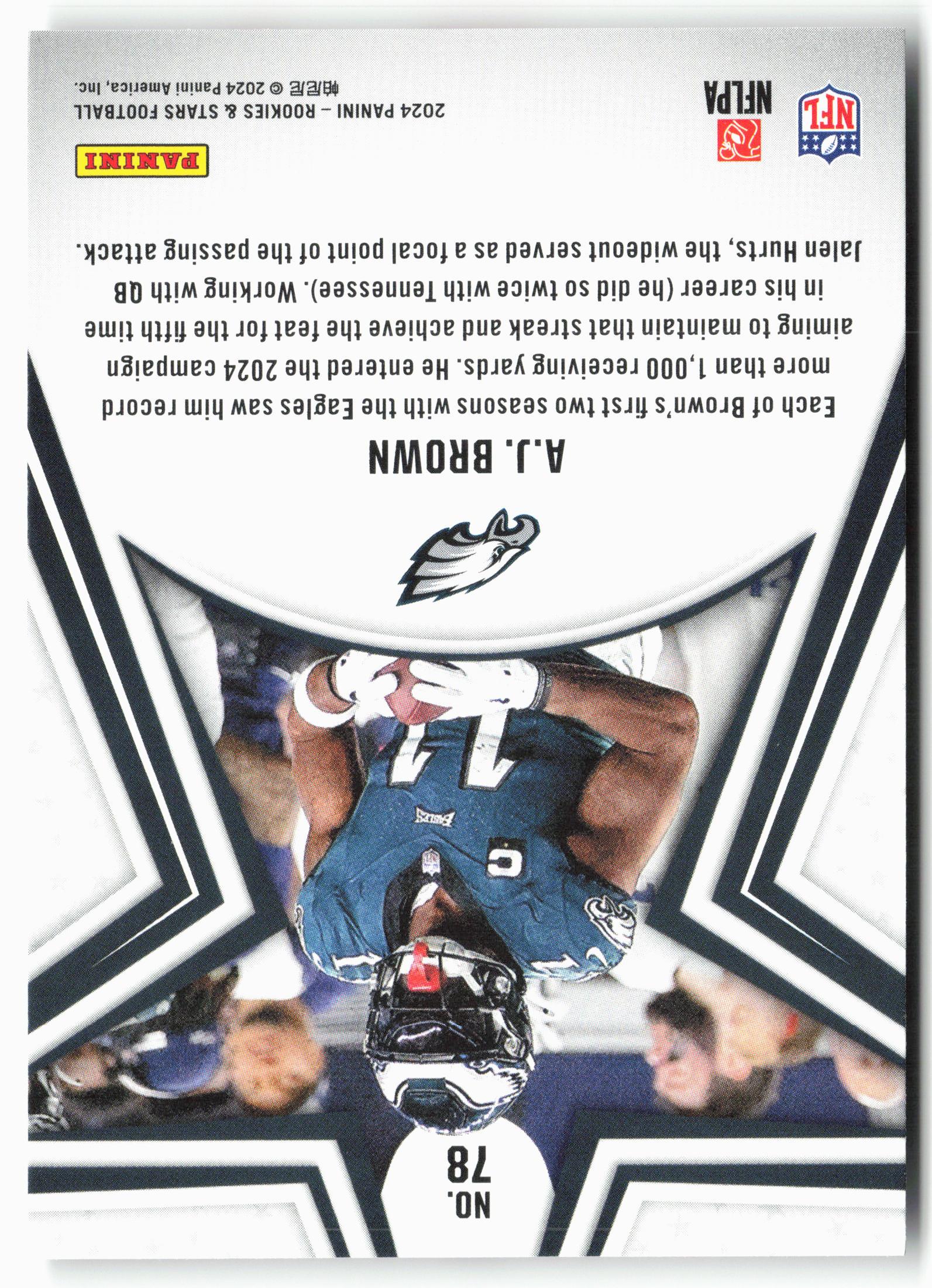 2024 Panini Rookies & Stars #78 A.J. Brown