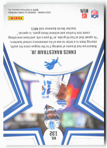 
2024 Panini Rookies & Stars #132 Ennis Rakestraw Jr.
