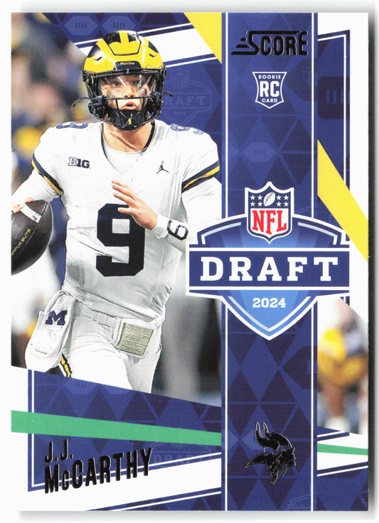2024 Score #4 J.J. McCarthy NFL Draft