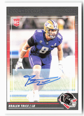
2024 Score #338 Bralen Trice Signatures