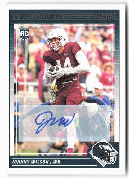 2024 Score #369 Johnny Wilson Signatures