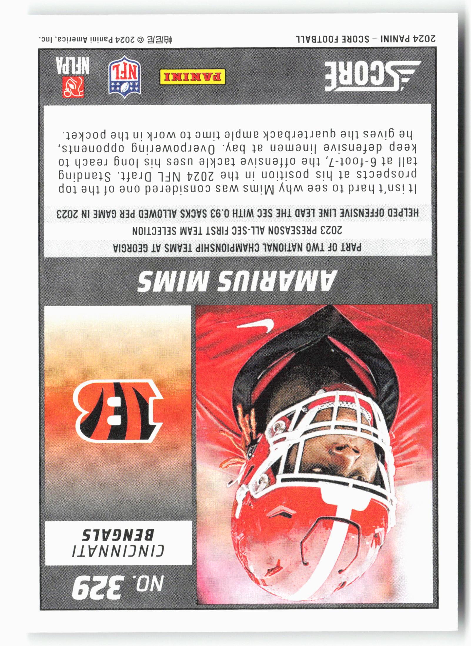 2024 Score #329 Amarius Mims