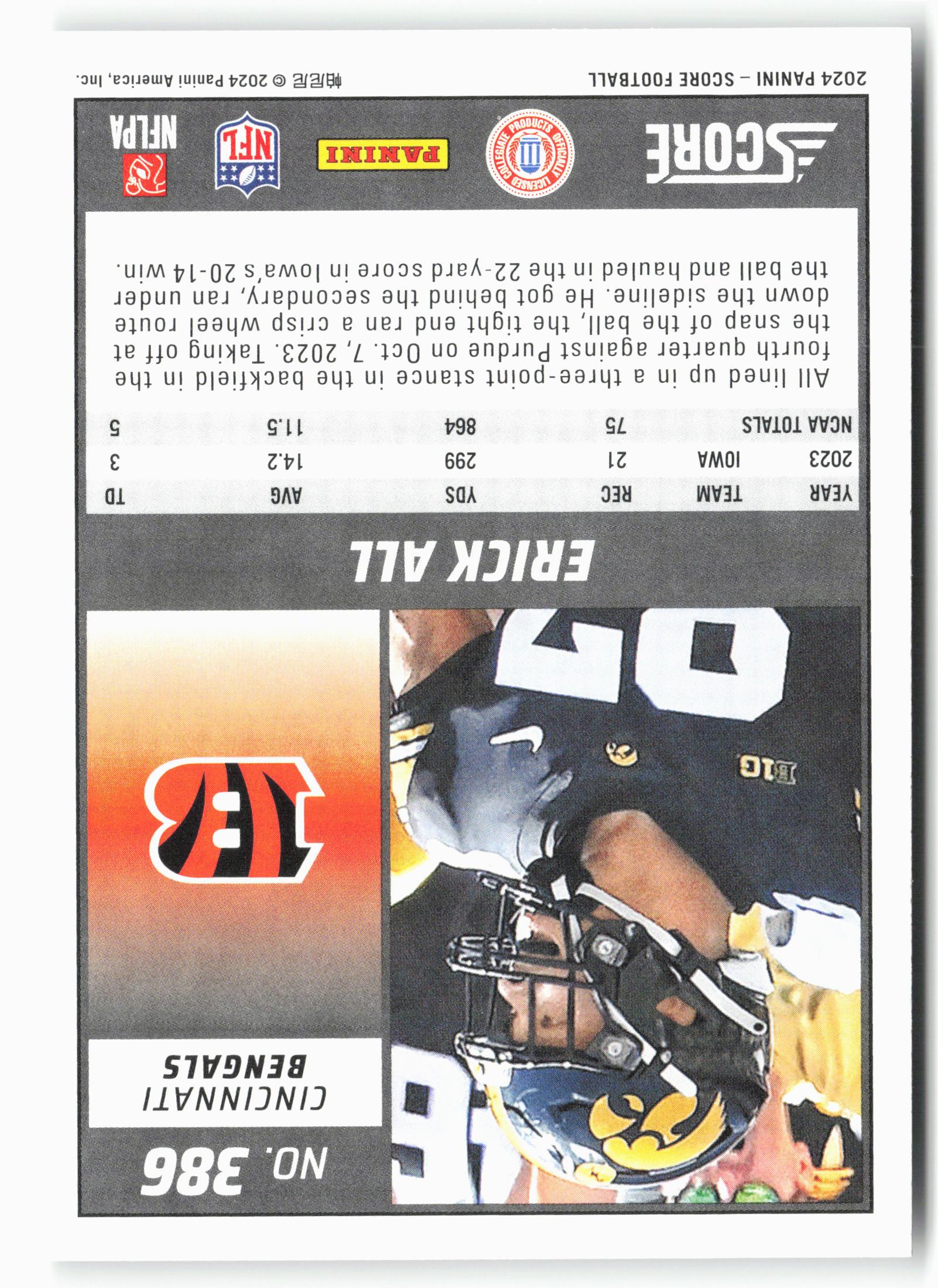 2024 Score #386 Erick All