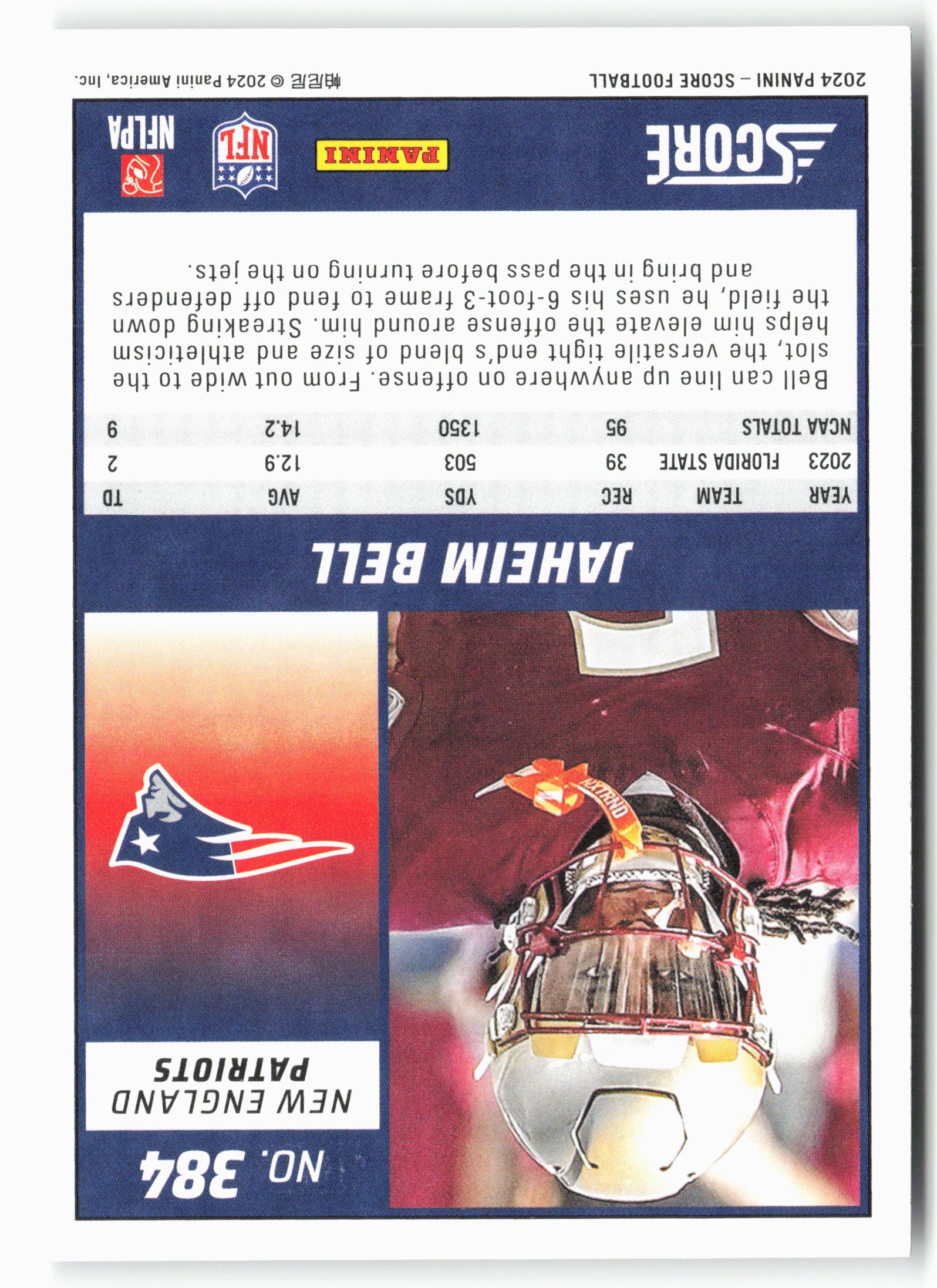 2024 Score #384 Jaheim Bell