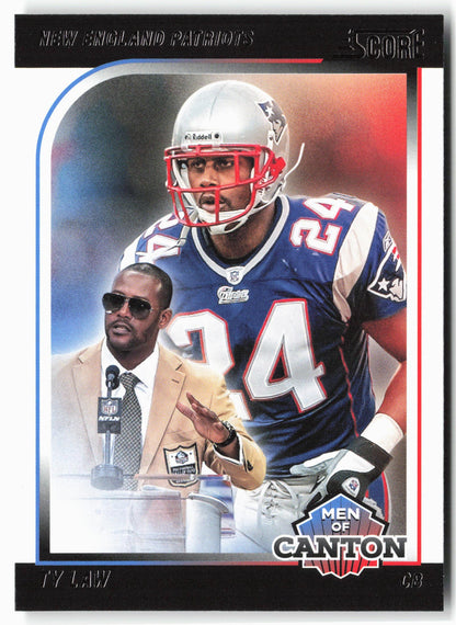 2024 Score #19 Ty Law Men of Canton