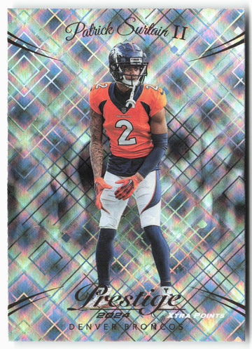 
2024 Panini Prestige #91 Patrick Surtain II Diamond Xtra Points