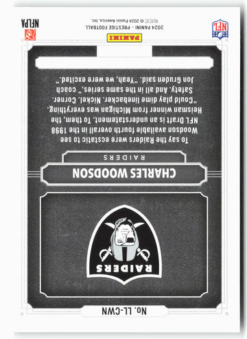 
2024 Panini Prestige #LL-CWN Charles Woodson Living Legends