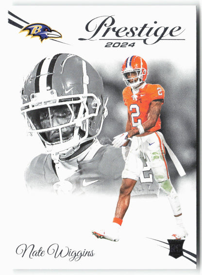 2024 Panini Prestige #314 Nate Wiggins