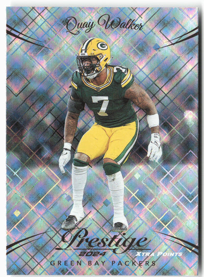 2024 Panini Prestige #112 Quay Walker Diamond Xtra Points
