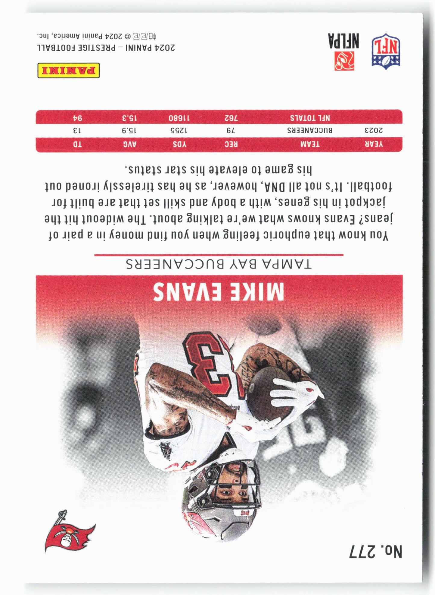 2024 Panini Prestige #277 Mike Evans