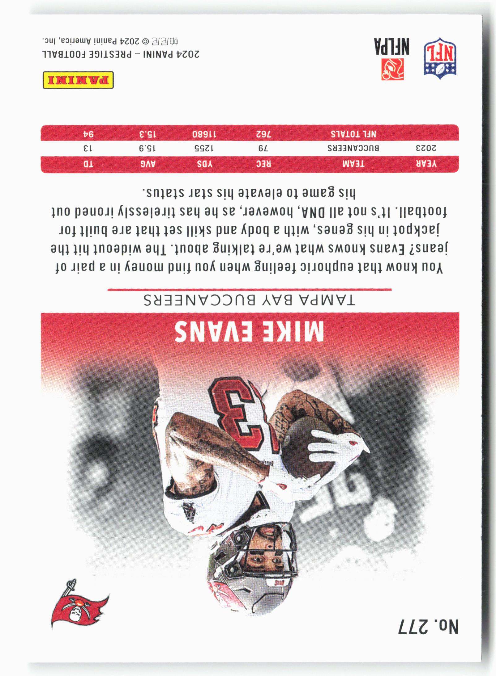 2024 Panini Prestige #277 Mike Evans