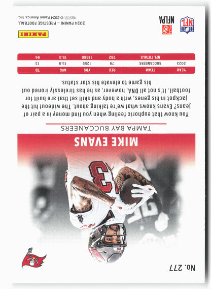 2024 Panini Prestige #277 Mike Evans