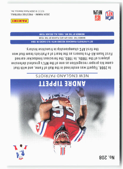 2024 Panini Prestige #208 Andre Tippett