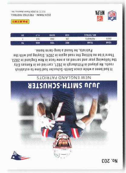 2024 Panini Prestige #203 JuJu Smith-Schuster