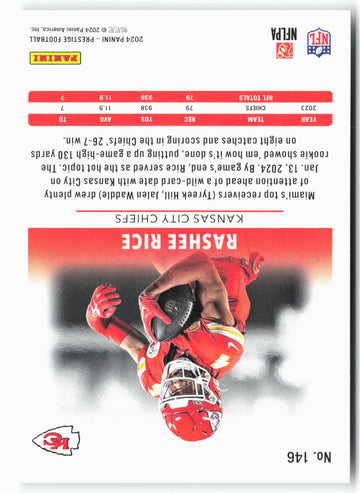 
2024 Panini Prestige #146 Rashee Rice