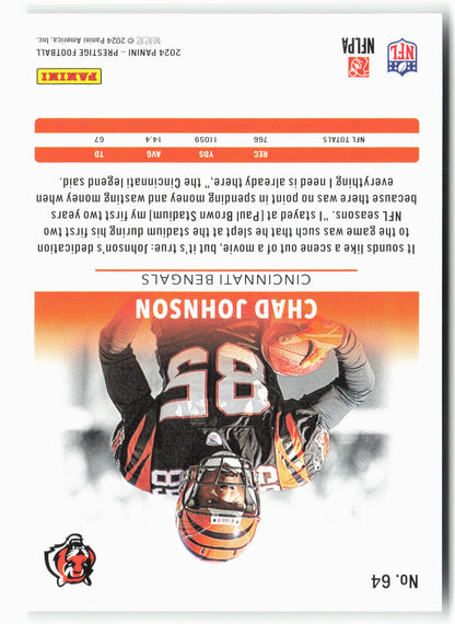 2024 Panini Prestige #64 Chad Johnson