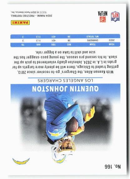 2024 Panini Prestige #166 Quentin Johnston