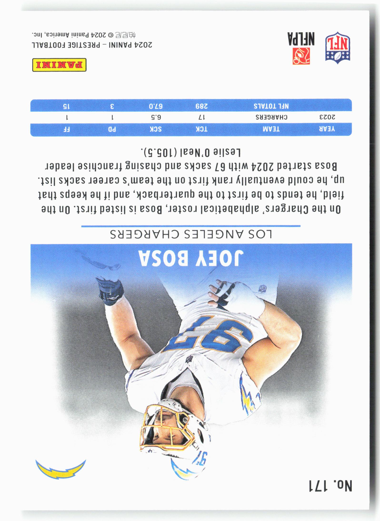 2024 Panini Prestige #171 Joey Bosa