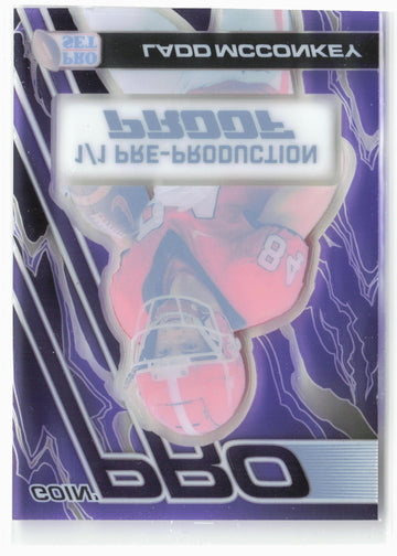 
2024 Leaf Pro Set Football Ladd Mcconkey 1/1
