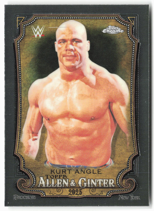 2025 Topps Chrome WWE #AG-KAG Kurt Angle Allen & Ginter