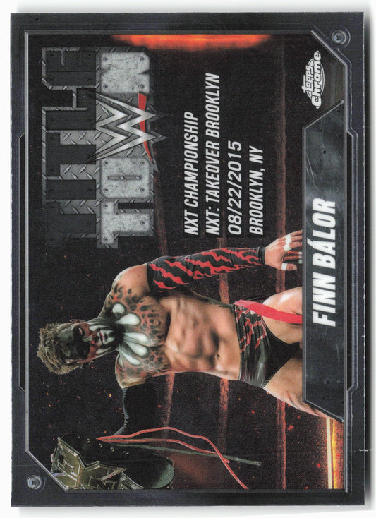 2025 Topps Chrome WWE #TT-FBL Finn Bálor Title Town