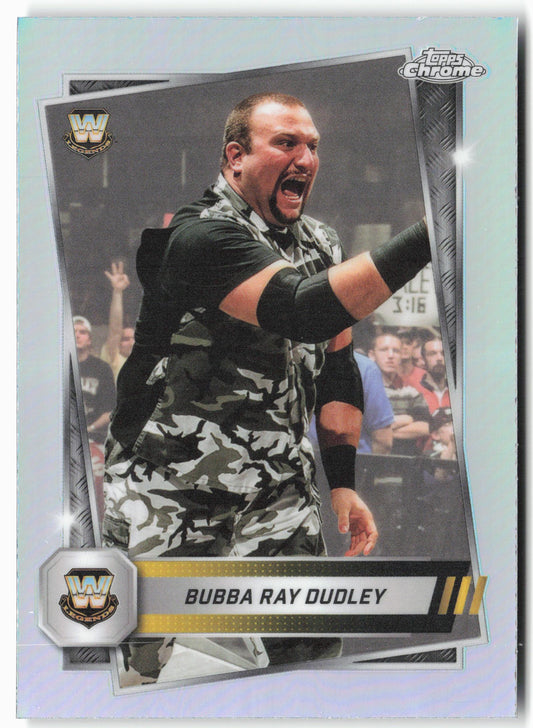 2025 Topps Chrome WWE #9 Bubba Ray Dudley Refractor