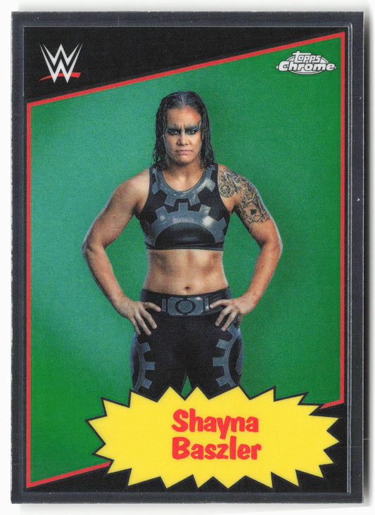 2025 Topps Chrome WWE #85TC-SB Shayna Baszler 1985 Topps Current