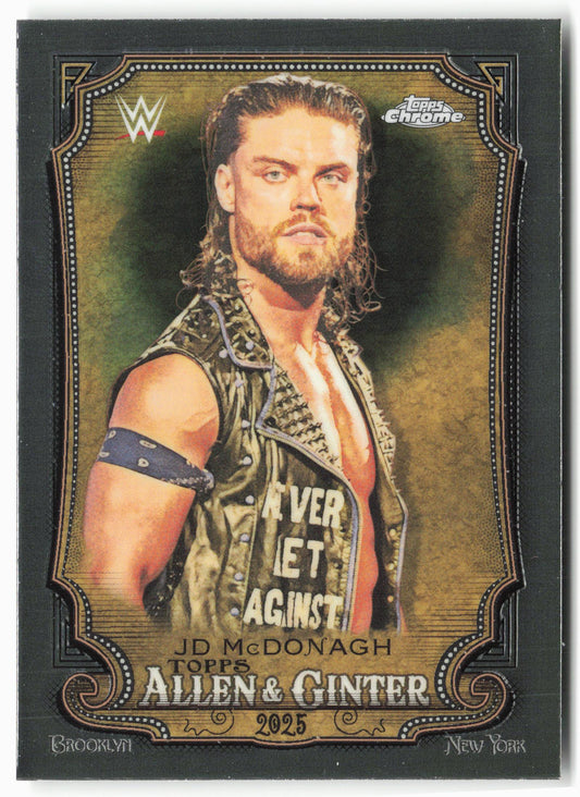 2025 Topps Chrome WWE #AG-JDM JD McDonagh Allen & Ginter